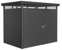 Domek ogrodowy metalowy Biohort HighLine H2 ciemno-szary 275x195cm