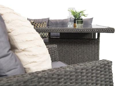 Mobilier din tehnorattan Perata Corner