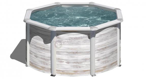 Mały basen naziemny GRE FINLANDIA 240x240x120cm KIT240N