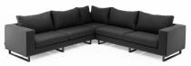 Narożnik wypoczynkowy do ogrodu Ego Lounge Set – antracytowy