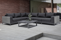 Duży modułowy narożnik premium na taras Ego Modular – grafitowy