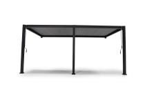 Nowoczesna pergola tarasowa przyścienna 3x5,3m aluminiowa Mirador Wall Deluxe