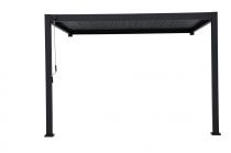 Pergola tarasowa boczna 3x4 z lemelami Mirador Wall Classic