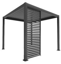 Panel żaluzja do pergoli Mirador antracyt 120x240cm - Louver Wall 400