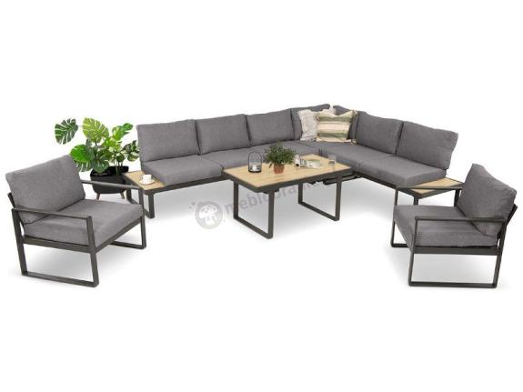 Komplet mebli modułowych narożnik 280x220cm i 2 fotele Panaon GW
