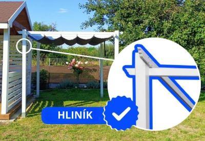 hliníková terasová pergola