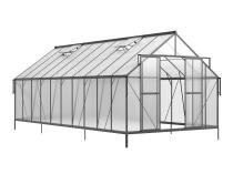 OUTLET - Szklarnia poliwęglanowa 6mm stelaż aluminium 610x305x245cm