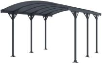 Wiata garażowa metalowa samochodowa Axel 3x4,4m - Grey