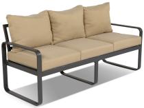 Beżowa sofa ogrodowa z metalowym stelażem 175cm Panaon 2024 - Beige