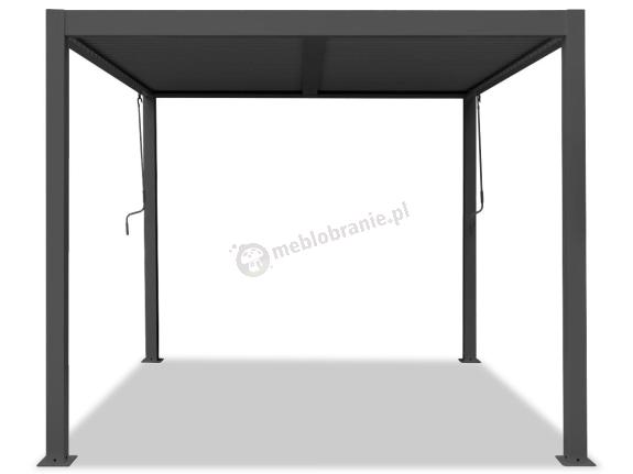Aluminiowa pergola na taras wolnostojąca Lufel 3x4 - Antracite