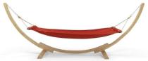 Hamak na stojaku Breve Czerwony