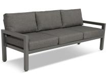 OUTLET - Grafitowa sofa ogrodowa 193cm Calamba