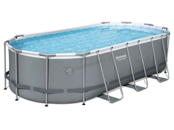 Zestaw Basen stelażowy BESTWAY 549x274x122cm Power Steel 56710