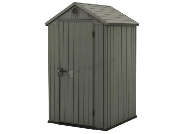 Mały schowek do ogrodu Darwin 4 x 4 Green (1,4m2)