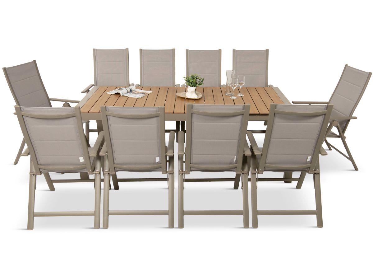 Tanami 160-210cm + scaune Daven