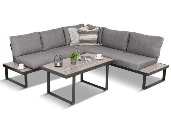 Nowoczesny narożnik na taras - Panaon Corner 220x220 - GG