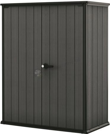 Szafa ogrodowa z półkami Keter Cortina Alto 1400L Grey