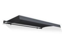 Markiza tarasowa 450x300 Lea grafitowa - aluminium