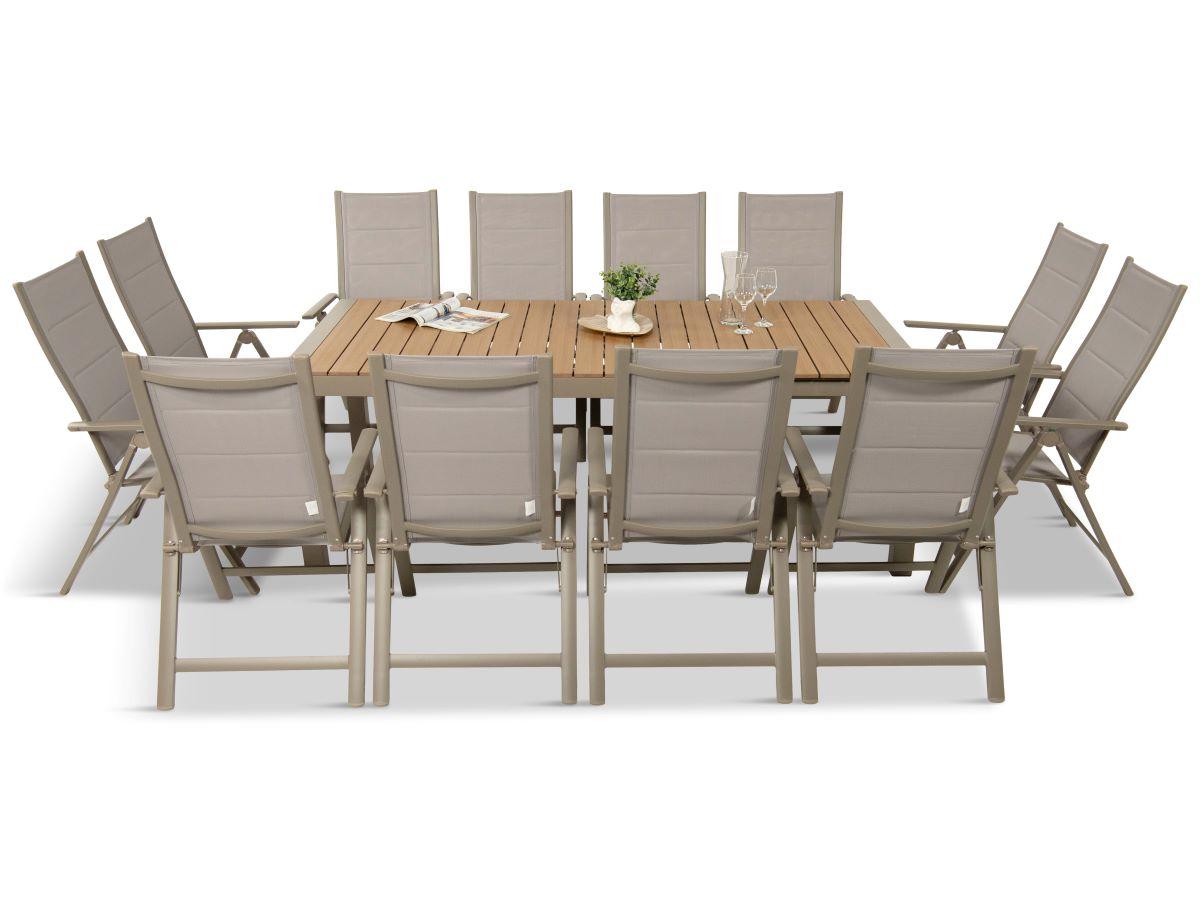 Tanami 160-210cm + scaune Daven