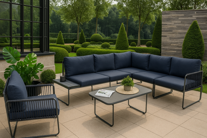 Kibi Corner cu fotoliu - vizualizare