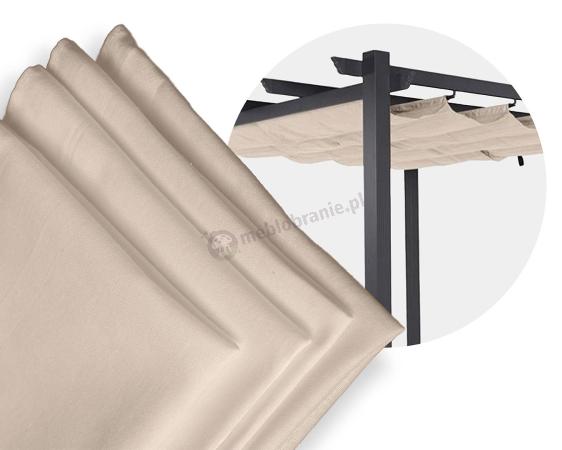 Zapasowe poszycie dachowe do pergoli Kirn 3x5,5 - Beż