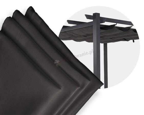 Zapasowe poszycie dachu pergoli Kirn 3x5,5 - Szary