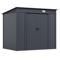 Metalowa szopa narzędziowa Nittel 240x180x200cm - Antracite A16