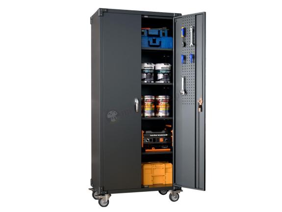 Stalowa szafa na kółach do warsztatu Neto 1828 x 800 x 420 mm