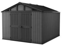 Pojemny domek ogrodowy Keter Stronghold 10x11,5 Grey (10,6m2)
