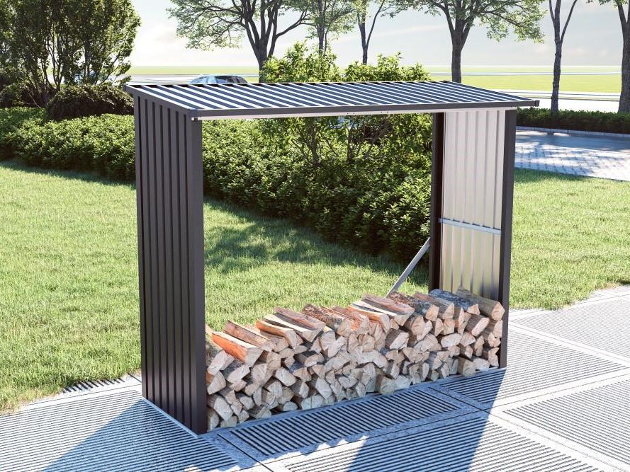 Ogrodowy stojak na drewno