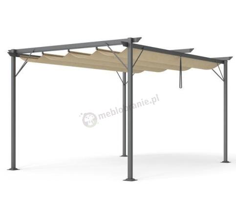Pergola ogrodowa wolnostojąca Niro 3x4 - Cream