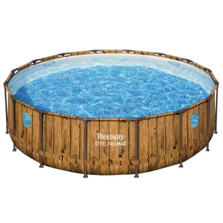 Zestaw Basen okrągły BESTWAY 488x122cm Steel Pro MAX Swim Vista 56725