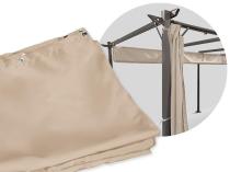 Zasłony Niro 3x6 - Cream Grey