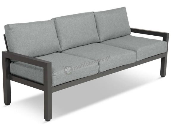 Sofa trzyosobowa Calamba 193cm - aluminium Light Grey