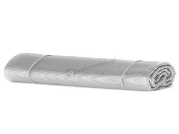 Folia na tunel metalowy Jasmin z metalowymi drzwiami 6x3m – biała