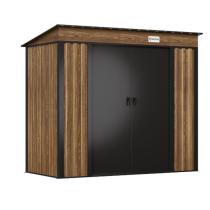 Szopa ogrodowa z grubszej blachy Nittel 240x120x205 cm - Wooden