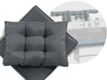 Komplet poduszek do zesawu Topiano Medio - 4x siedzisko 5x oparcie - Grey
