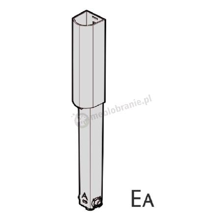 Stół Lyon część zamienna - przedłużenie nogi symbol EA grafit