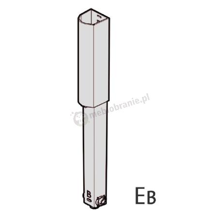Stół Lyon część zamienna - przedłużenie nogi symbol EB brąz