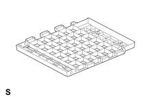 Corfu siedzisko część zamienna symbol S cappuccino