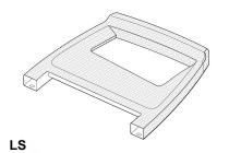 Corfu podłokietnik część zamienna symbol LS brąz