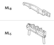 Salemo część zamienna symbol MLS + MLB cappuccino