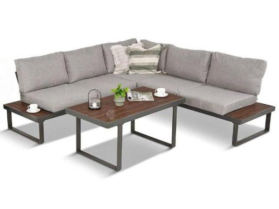 Metalowy narożnik na taras - Panaon Corner 220x220 - LG