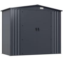 Blaszak narzędziowy Hartt Plus 240x120x205cm - z drzwiami na zawiasach - Antracyt A16