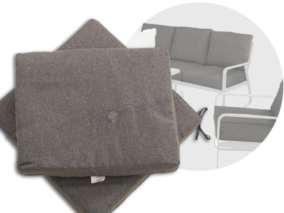 Komplet poduszek do zestawu Ater Dining - 5x siedzisko 5x oparcie - Dark Grey