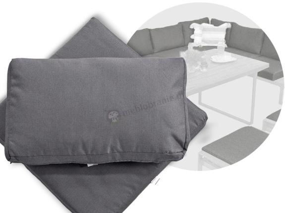Zapasowy komplet poduszek do zestawu Panaon Corner XL - 8x siedzisko 7x oparcie - Grey