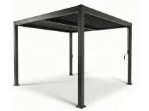 Pergola tarasowa metalowa 4x4 wolnostojąca Nefir 2.0 - Antracite, Gartwerk