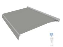 Markiza tarasowa automatyczna 500x300 Lea - aluminiowy stelaż - Szary