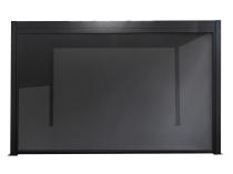 Roleta boczna zacieniająca screen do pergoli ogrodowej Lufel/Nefir 2.0 ściana 4m - Antracite