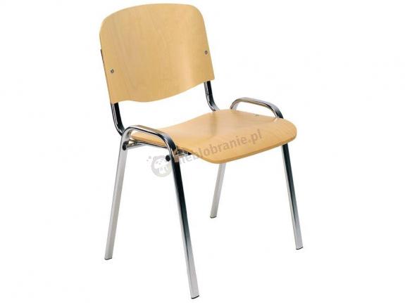 Krzesło ISO Wood - krzesło konferencyjne drewniane